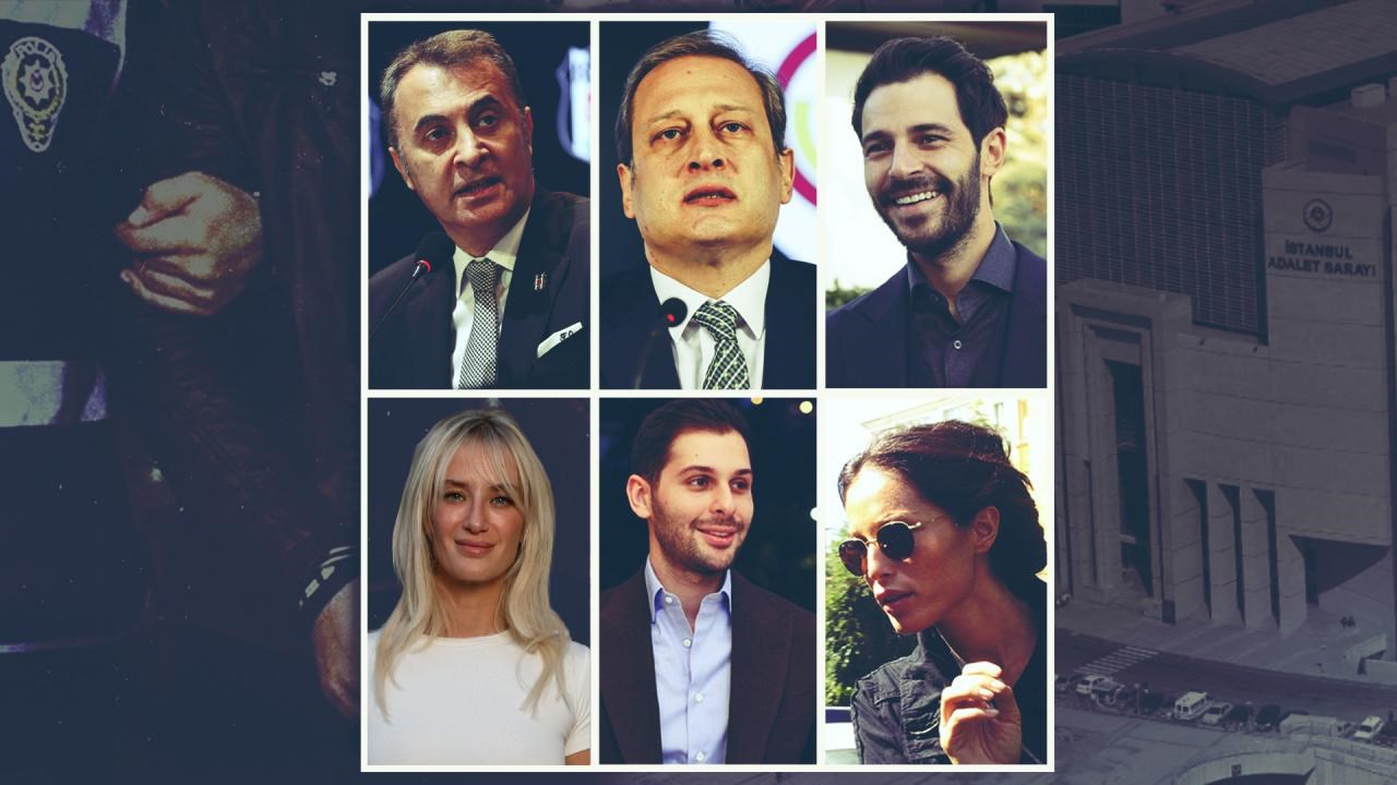 Uyuşturucu soruşturmasında gözaltına alınan 14 ünlü isim adliyede