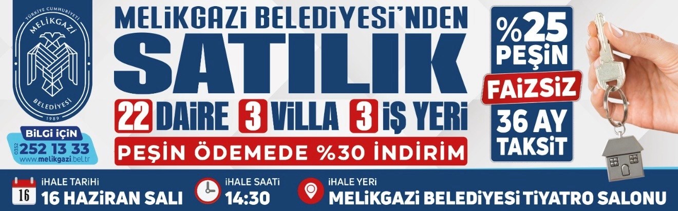 Melikgazi Belediyesi bannerrr
