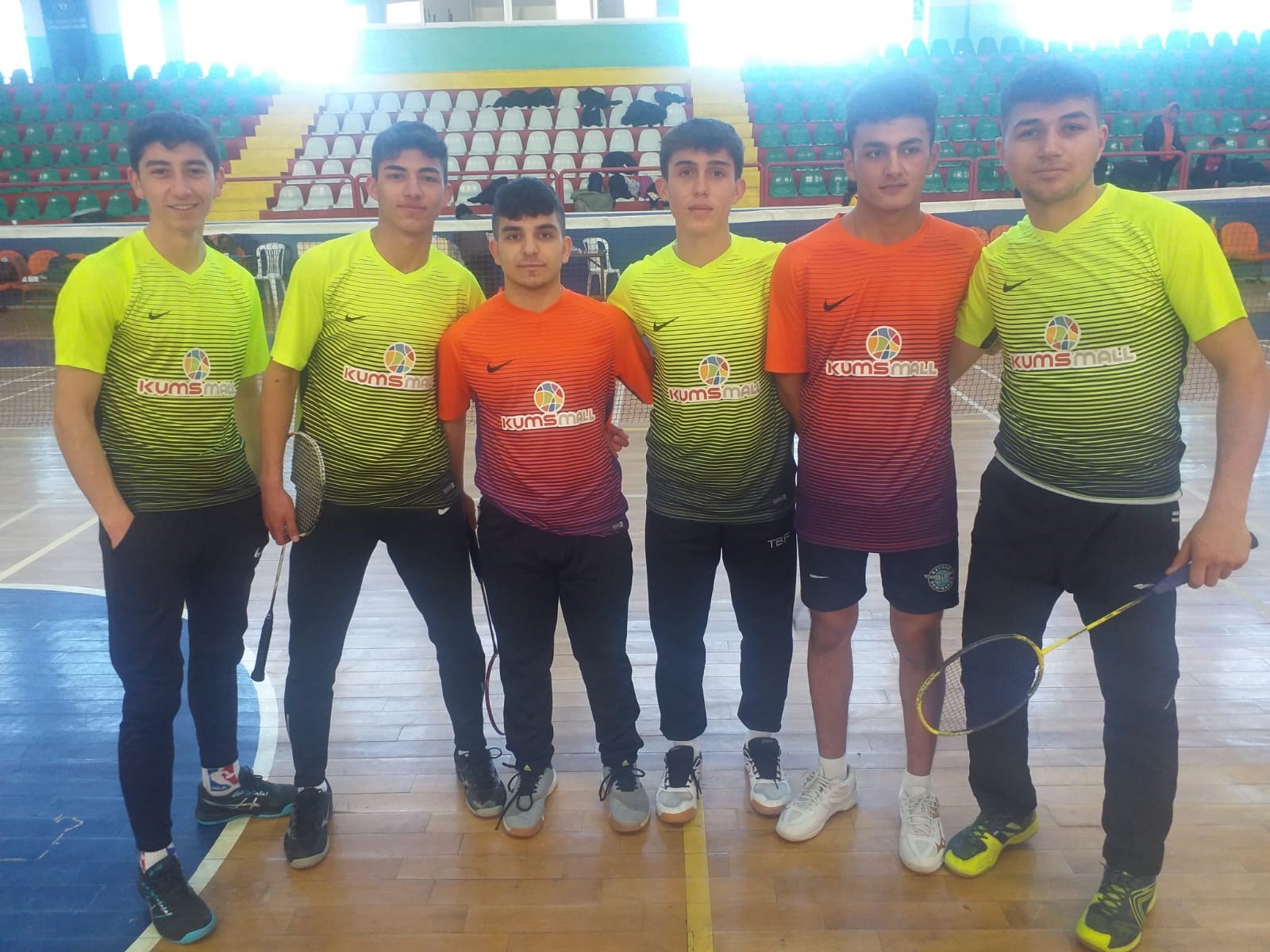 Kayseri Spor Lisesi Badminton Takımı Birinci Oldu